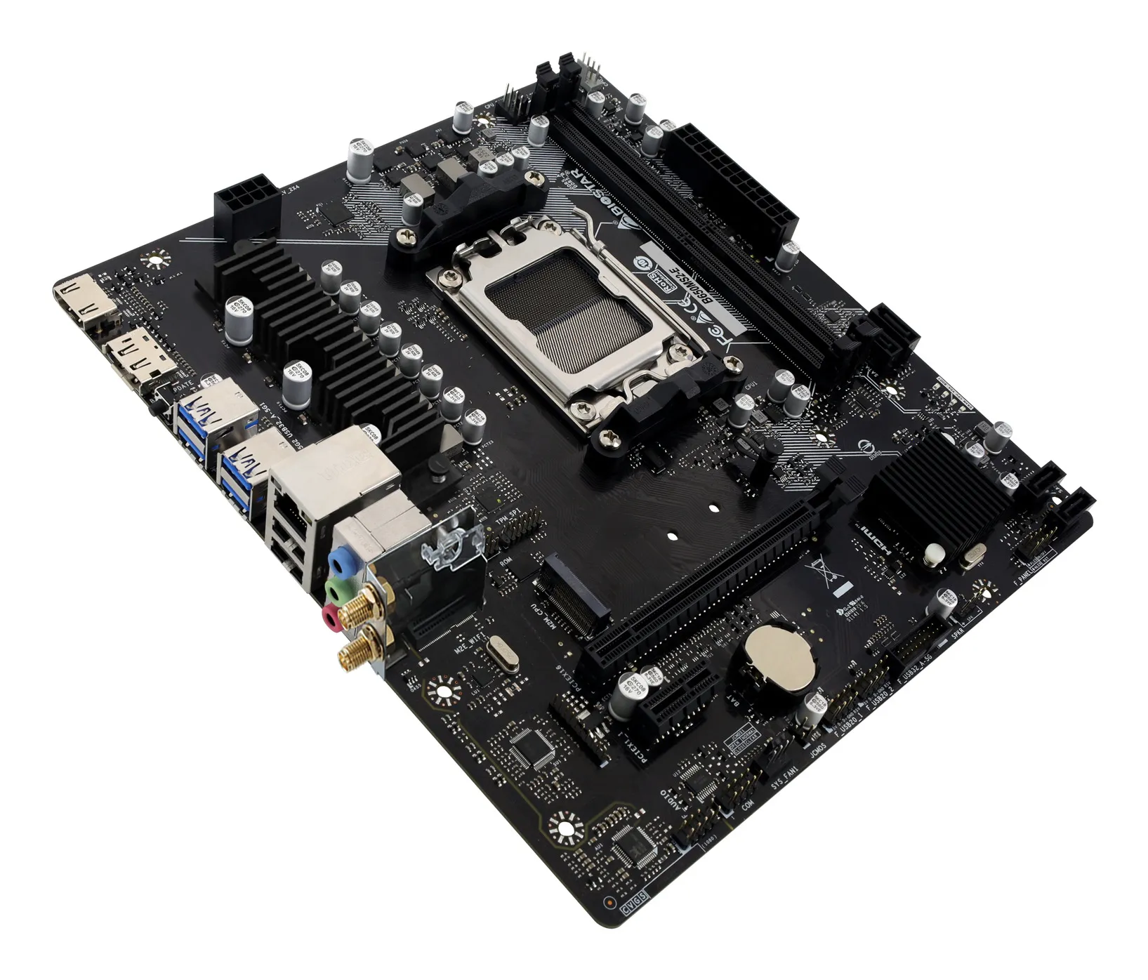 Biostar B650MS2-E DDR5 AM5 mATX moderkort