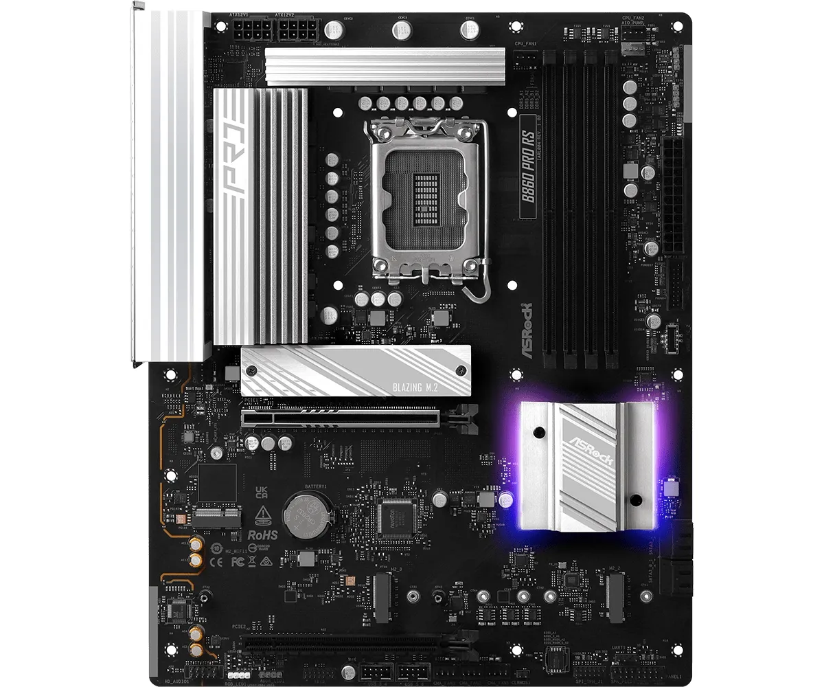 ASRock B860 Pro RS LGA 1851 ATX DDR5 -emolevy