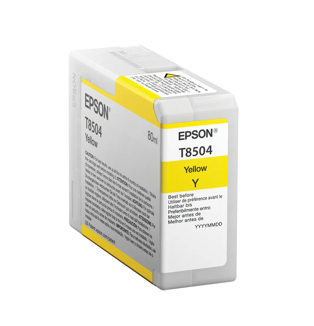 EPSON T850400 ink cartridge, 80 ml, Yellow
