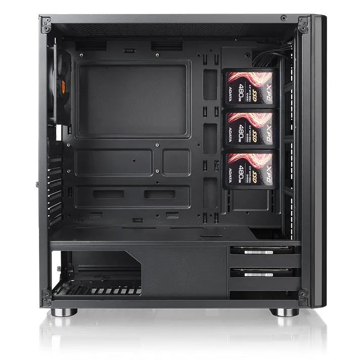 Thermaltake V200 TG - Mid Tower case, window, Black