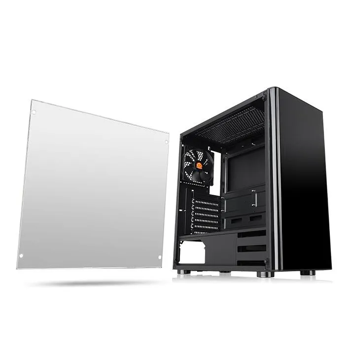 Thermaltake V200 TG - Mid Tower case, window, Black