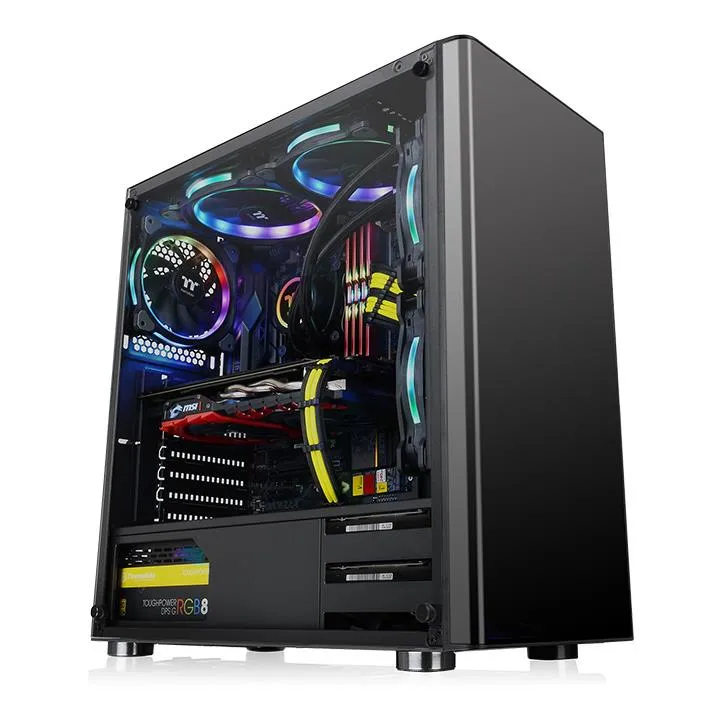 Thermaltake V200 TG - Mid Tower case, window, Black
