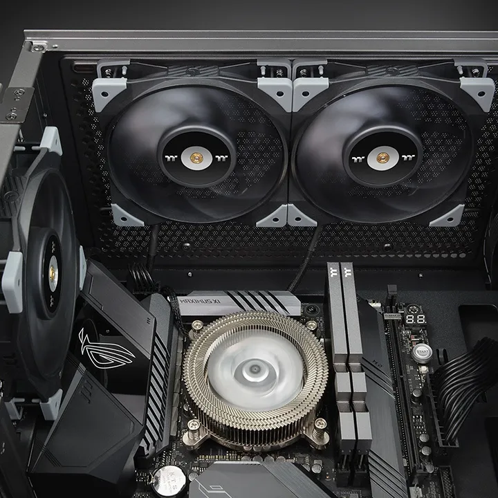 Thermaltake ToughFan 14, PWM, 140mm - case fan, black