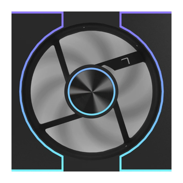 DARKFLASH DM8 LINE 120mm ARGB PWM Case Fan - Black