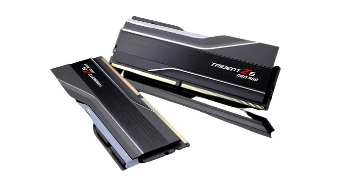 G.SKILL Trident Z5 Neo RGB 96 GB (2 x 48 GB) DDR5 5600 MHz, CL40 minne (EXPO)