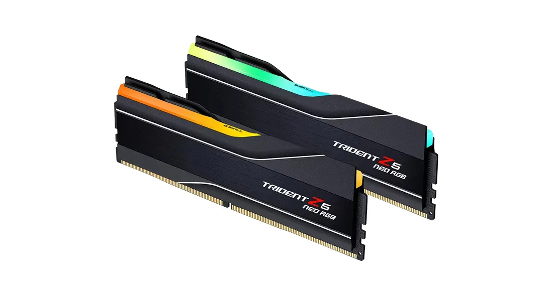 G.SKILL Trident Z5 Neo RGB 96 GB (2 x 48 GB) DDR5 5600 MHz, CL40 minne (EXPO)