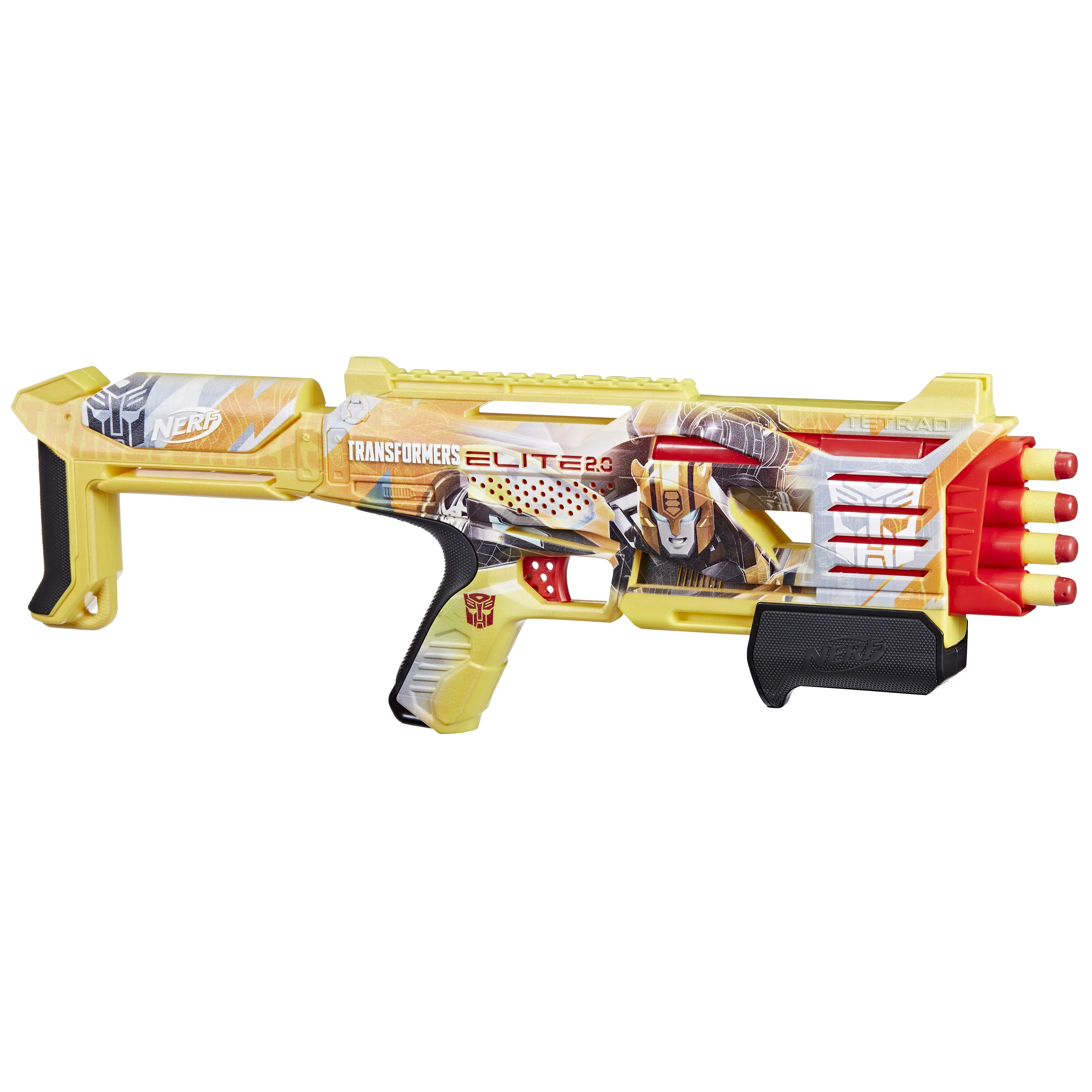 Hasbro Nerf Transformers Bumblebee Blaster, dart blaster (blue-grey/orange)