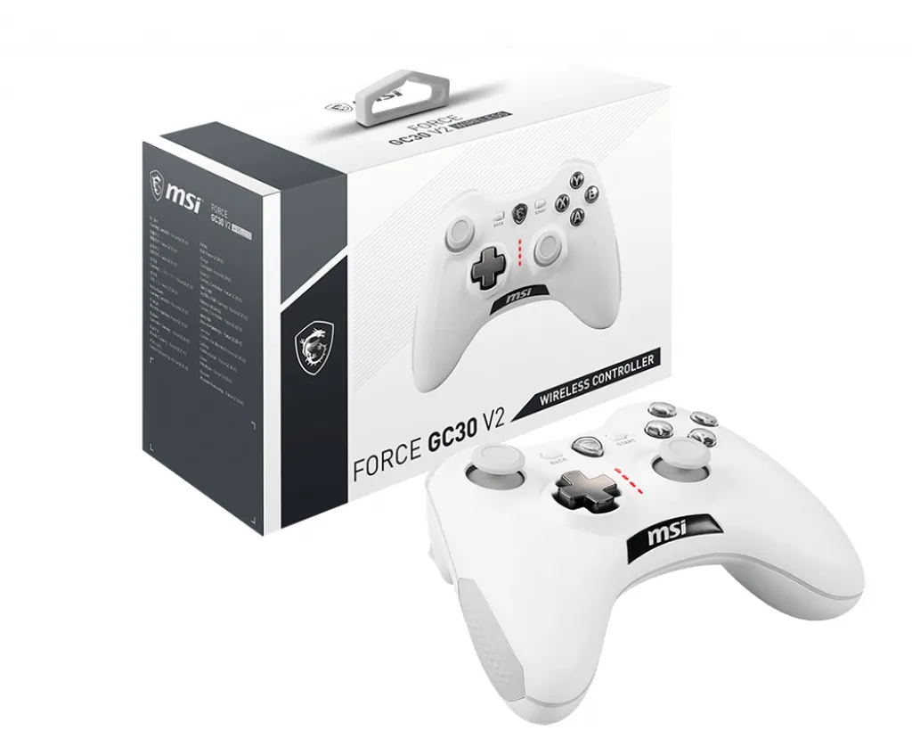 MSI Force GC30 V2 - game controller, white