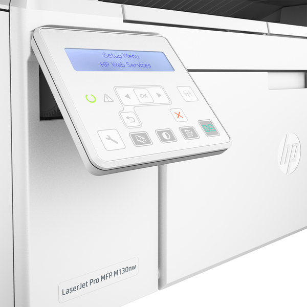 HP LaserJet Pro M130nw LAN/Wi-Fi, A4 - mono mono laser printer