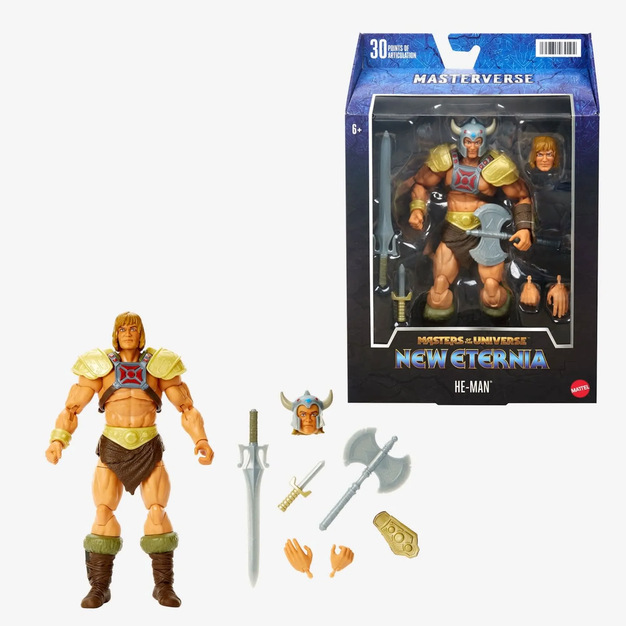 Mattel Masters of the Universe Origins New Eternia Viking HeM - HDR37