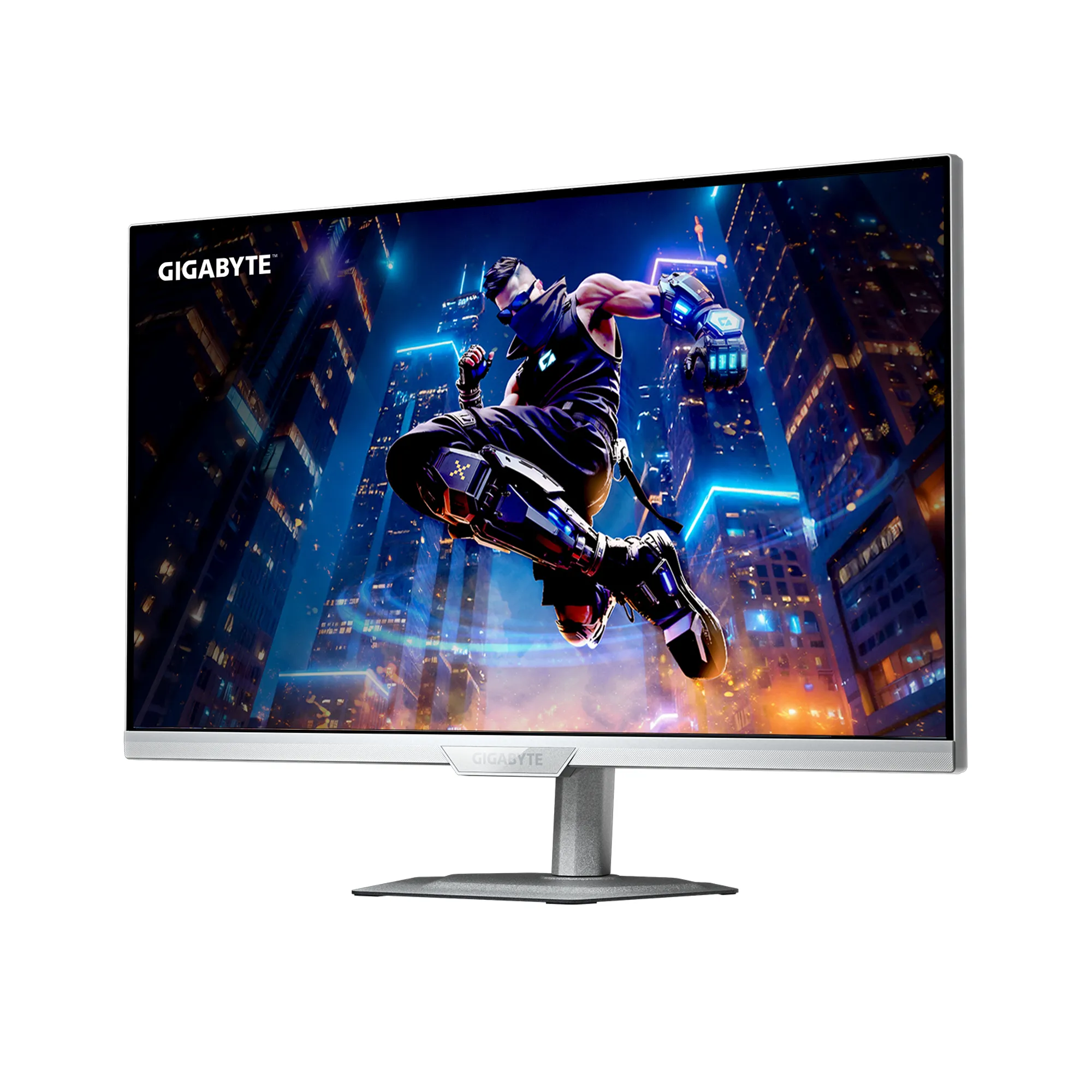 Gigabyte M27UP ICE 27" 4K UHD, IPS 320Hz -pelin&auml;ytt&ouml;, USB-C hub