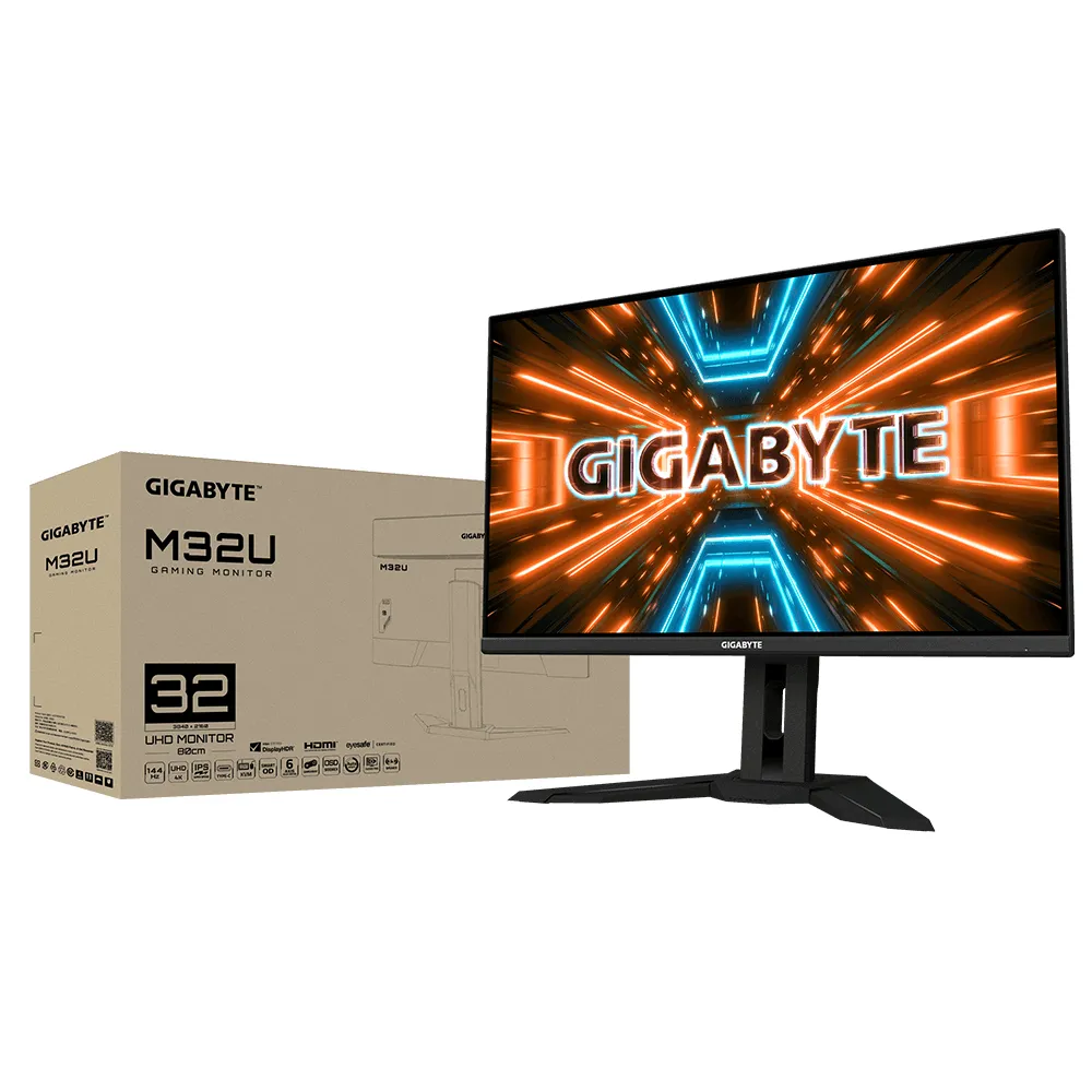 Gigabyte 32" M32U 4K UHD, IPS - gaming monitor