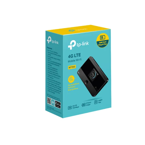 TP-Link M7350, 4G LTE, SIM Card Slot - Portable router