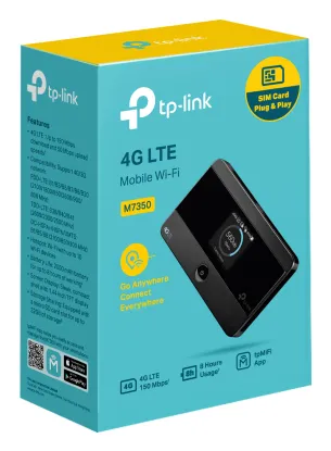 TP-Link M7350, 4G LTE, SIM Card Slot - Portable router