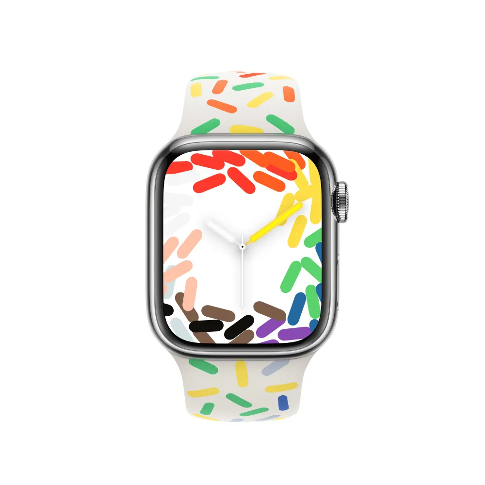 Apple Watch 41 mm - sportband, Pride, S/M