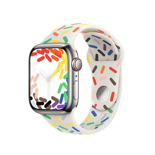 Apple Watch 41 mm -urheiluranneke, Pride, M/L