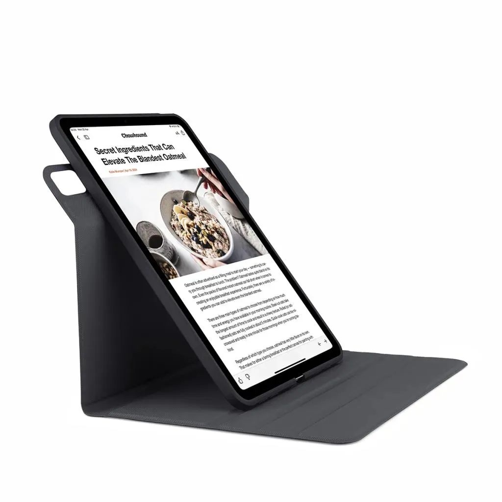 Pipetto iPad Pro 13 (2024) Rotating Folio - case, black