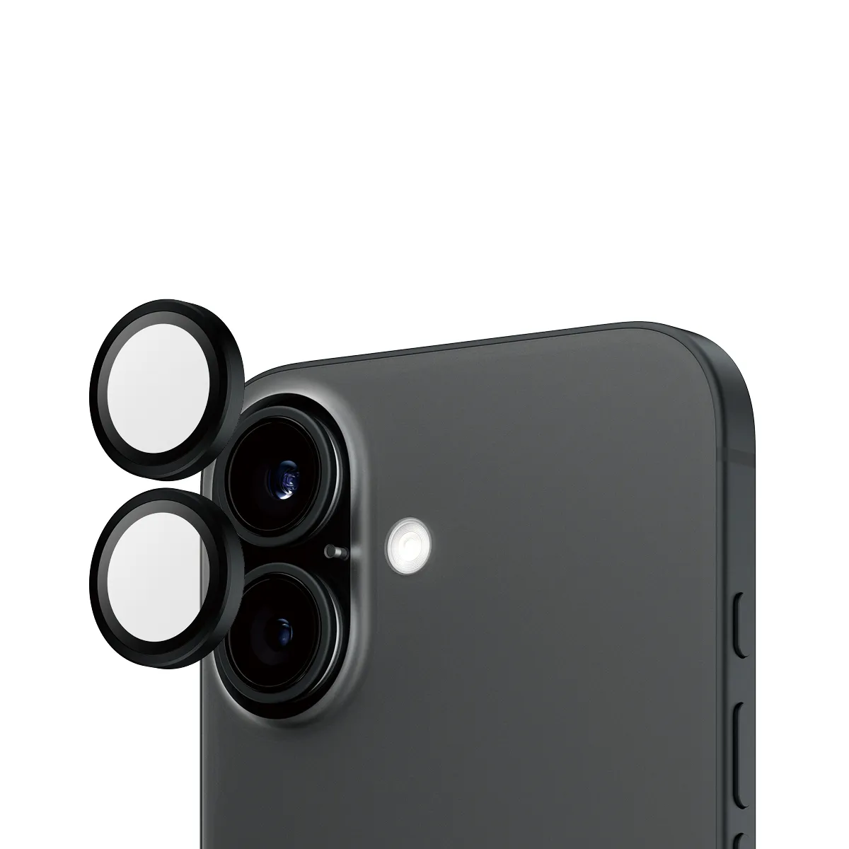 PanzerGlass Hoops Lens Protector iPhone 16 / 16 Plus, Black