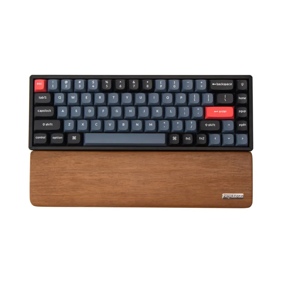 Keychron K2/K6 - palm rest, Walnut Wood, 317 x 80 x 15 mm