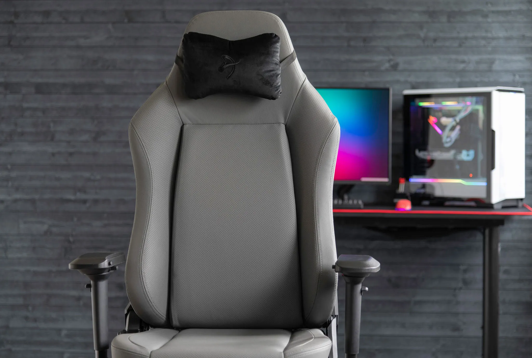 Arozzi Primo Full Premium Leather - gaming chair anthracite