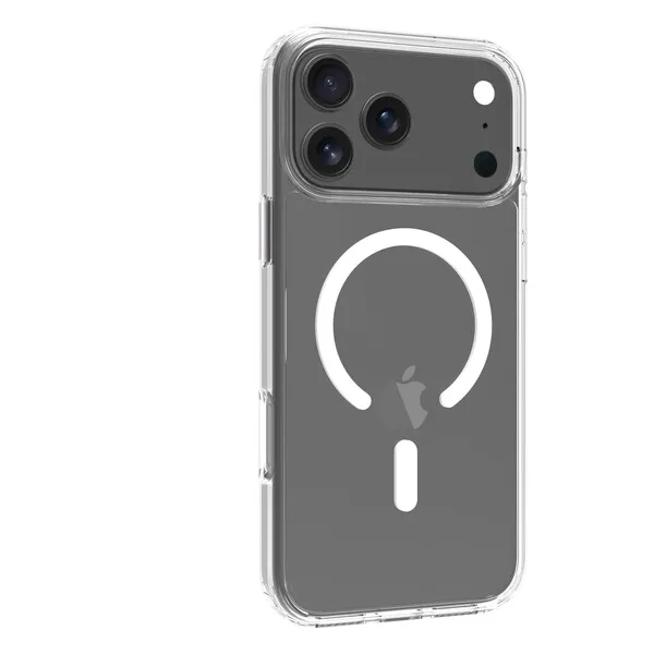 Screenor Bumper. iPhone 17 Pro Max MagSafe - skyddsfodral, Transparent