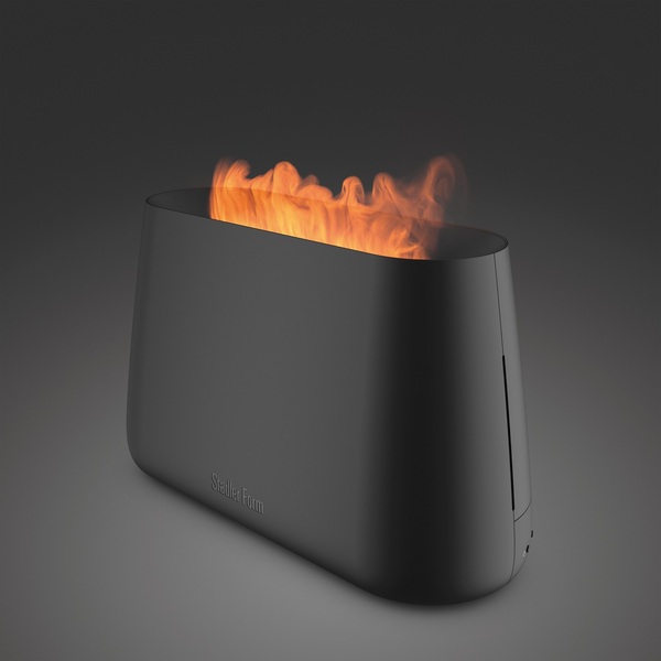 Stadler Form Ben humidifier with flame effect, black