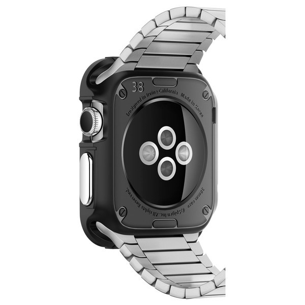 Spigen Apple Watch (42mm) Rugged Armor Black