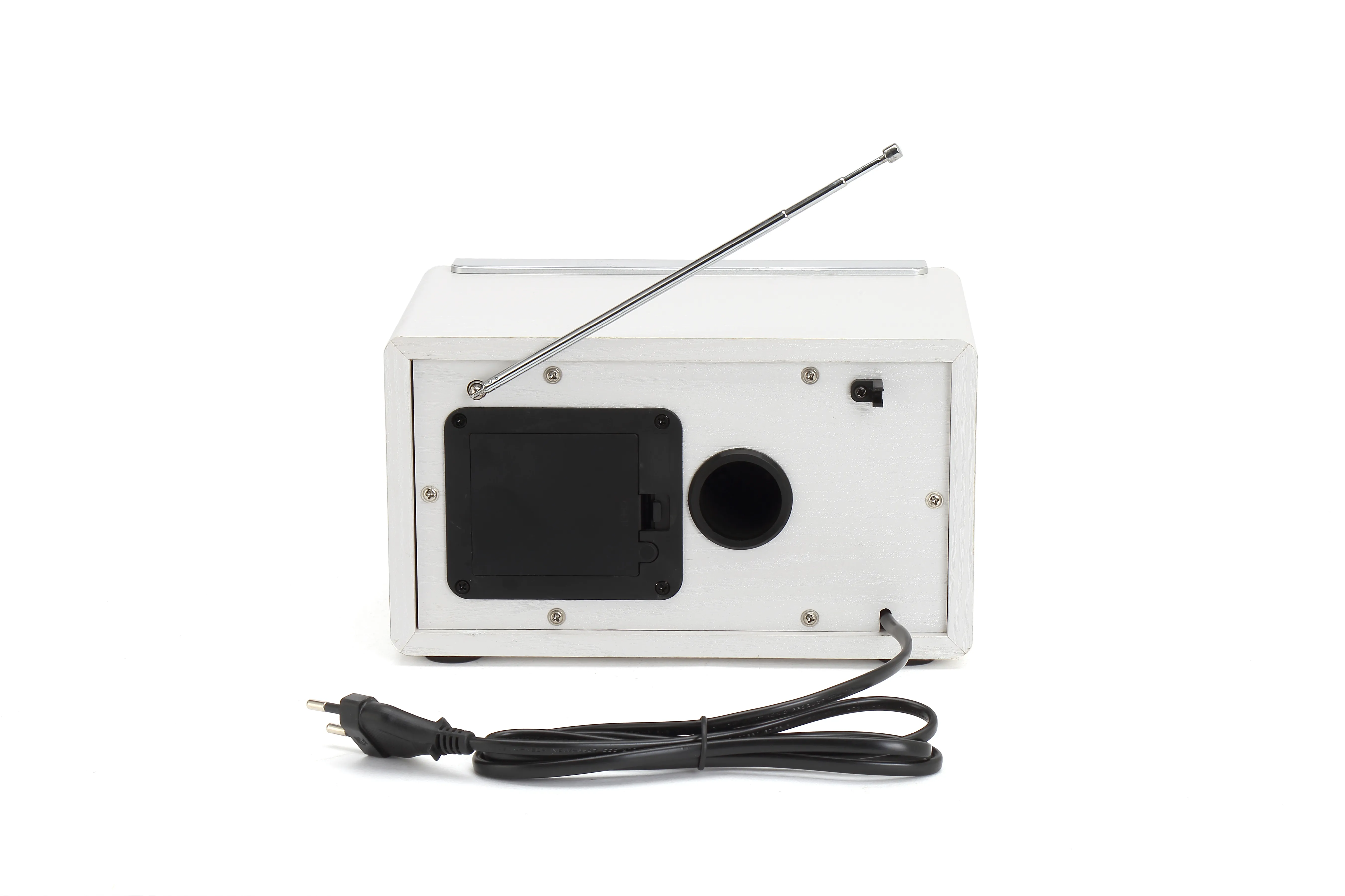 Denver TR-63W Portable AM/FM Analogue Radio, White