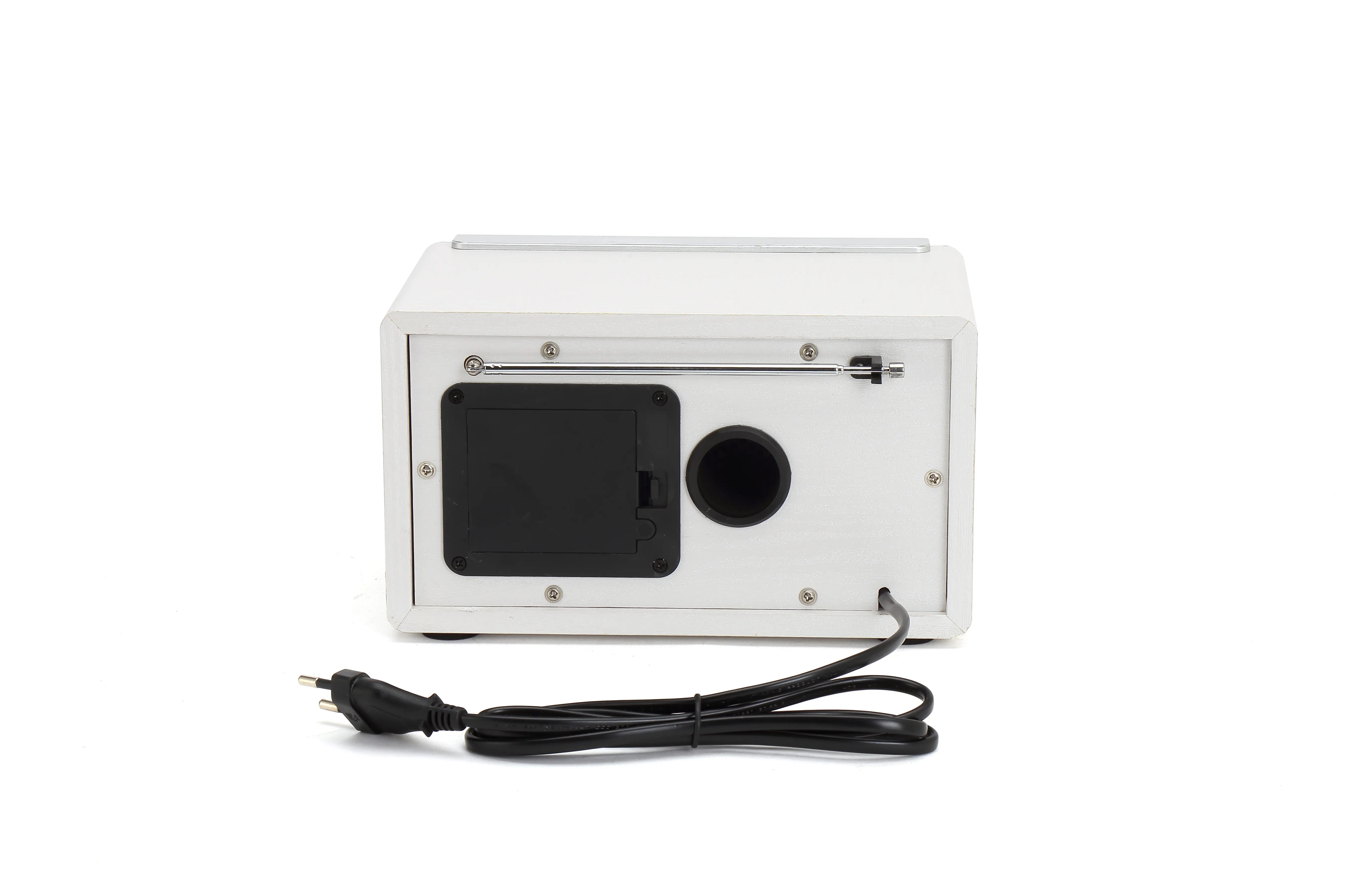 Denver TR-63W Portable AM/FM Analogue Radio, White