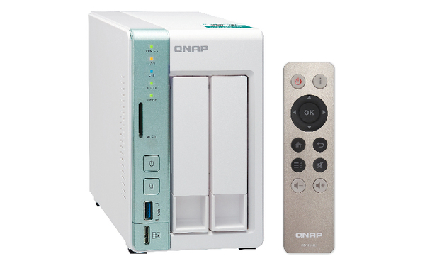 QNAP TS-251A | 2-Bay NAS | 2GB DDR3L RAM | Intel Celeron N3060