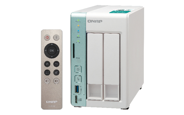 QNAP TS-251A | 2-Bay NAS | 2GB DDR3L RAM | Intel Celeron N3060