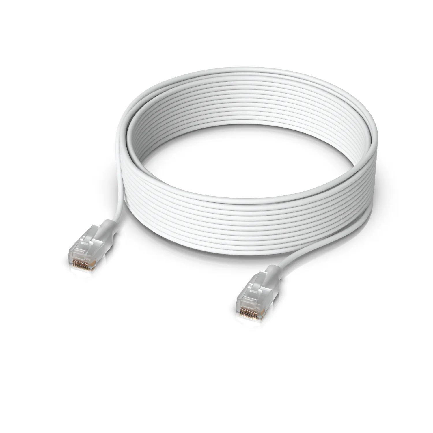 Ubiquity Cat6 UTP RJ45 12m Network Cable, Translucent White