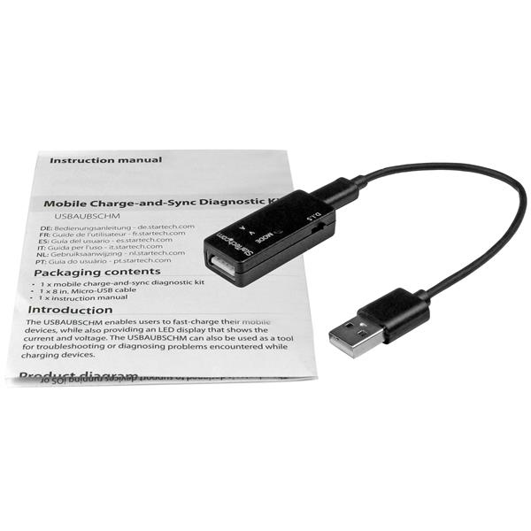 USB VOLTAGE AND CURRENT METER - AND USB FAST CHARGE ADAPTER