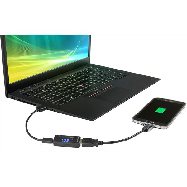 USB VOLTAGE AND CURRENT METER - AND USB FAST CHARGE ADAPTER