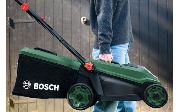 Bosch Rotak 18V-34 Cordless Lawn Mower, 18 V, 4 Ah, 34 cm, 35 liters