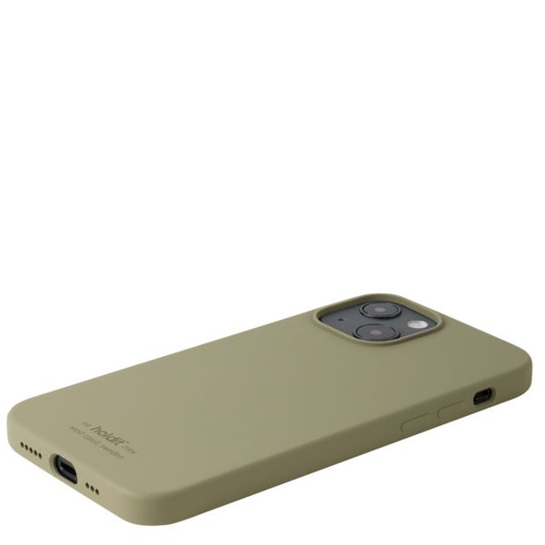 HOLDIT IPHONE 13 - SILICONE CASE KHAKI GREEN