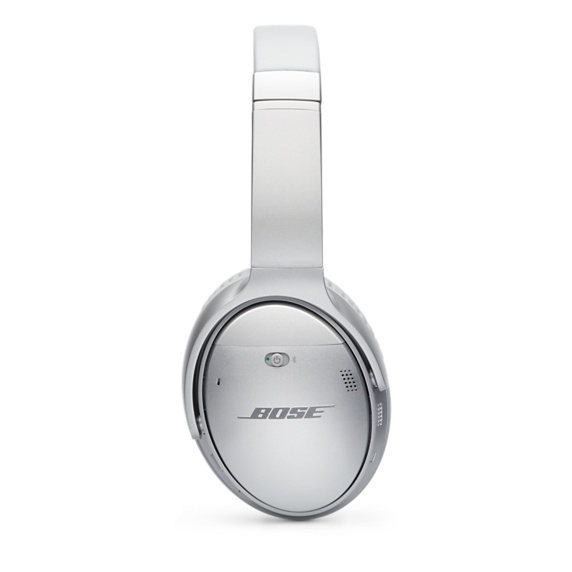 Bose QuietComfort 35 II tr&aring;dl&ouml;sa h&ouml;rlurar, 20h batteritid, silver
