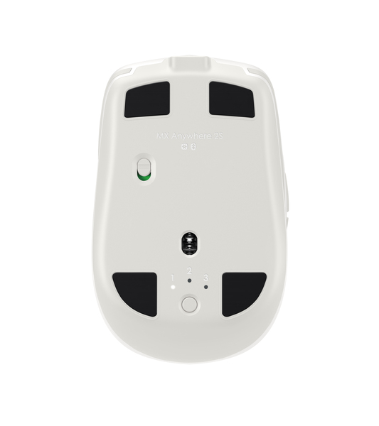 Logitech MX Anywhere 2S - tr&aring;dl&ouml;s mus, Light Grey