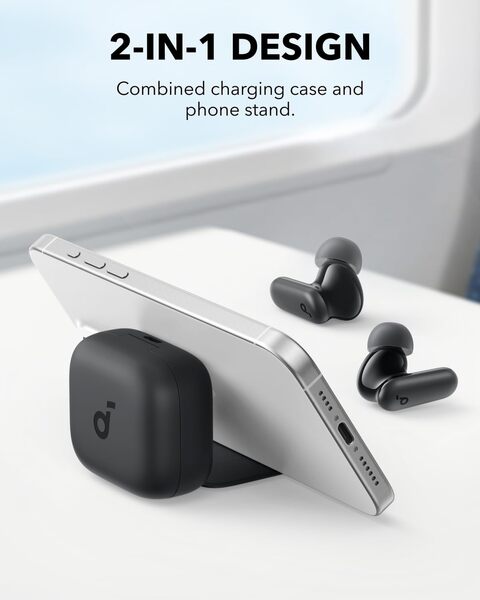 Anker Soundcore A30i TWS - tr&aring;dl&ouml;sa in-ear h&ouml;rlurar, Svart