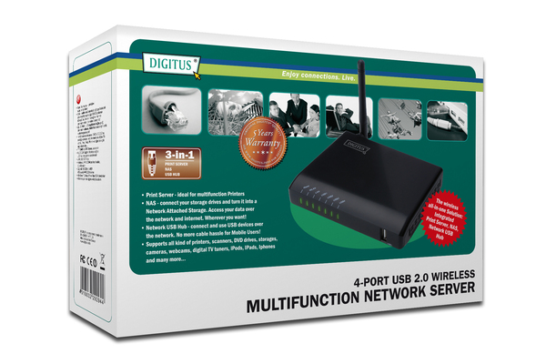 Multifunction USB Netw Serv 4P