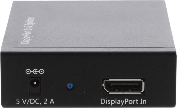 DisplayPort-jakaja, 1x20-pin na - 2x20-pin na, 2560x1600, musta