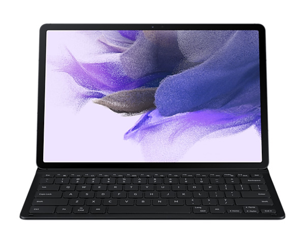 SAMSUNG BOOK COVER KEYBOARD - SLIM GALAXY TAB S7/S8 PLUS BLACK