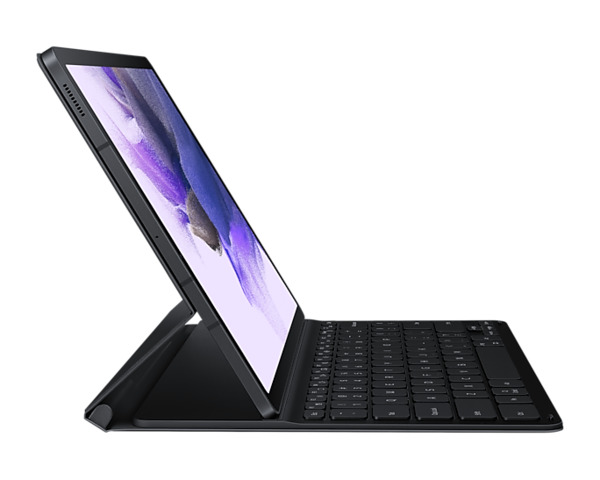 SAMSUNG BOOK COVER KEYBOARD - SLIM GALAXY TAB S7/S8 PLUS BLACK