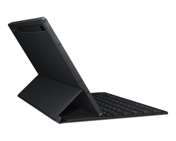 SAMSUNG BOOK COVER KEYBOARD - SLIM GALAXY TAB S7/S8 PLUS BLACK