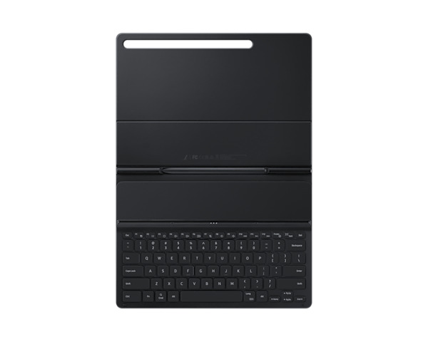 SAMSUNG BOOK COVER KEYBOARD - SLIM GALAXY TAB S7/S8 PLUS BLACK