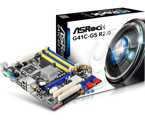 ASROCK G41C-GS R2.0 mATX motherboard