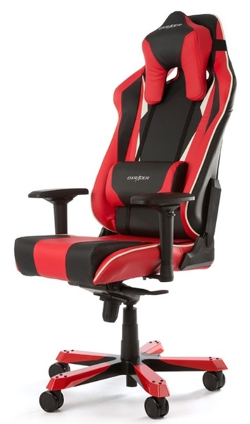 DXRacer Sentinel Spelstol - R&ouml;d Svart