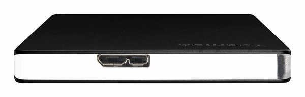 Toshiba Canvio Slim 2TB - External HDD, Black