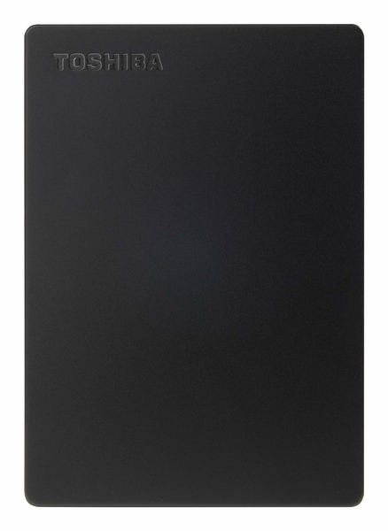 Toshiba Canvio Slim 2TB - External HDD, Black