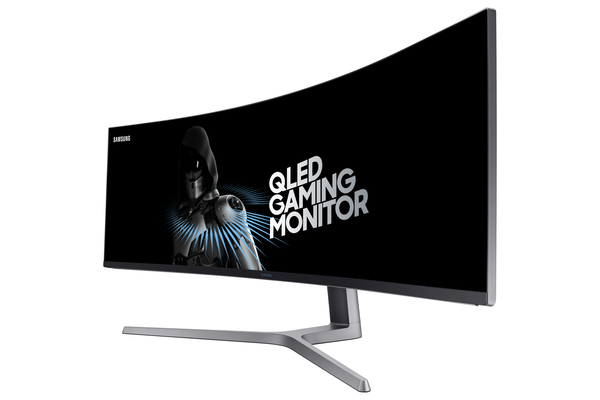 Samsung 49&quot; Odyssey C49HG90DMU, 3840x1080px, VA -kaareva pelin&auml;ytt&ouml;
